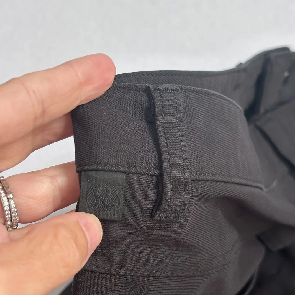 Lululemon ABC Pant Classic Mens 38 Black Performance Warpstreme Golf Work